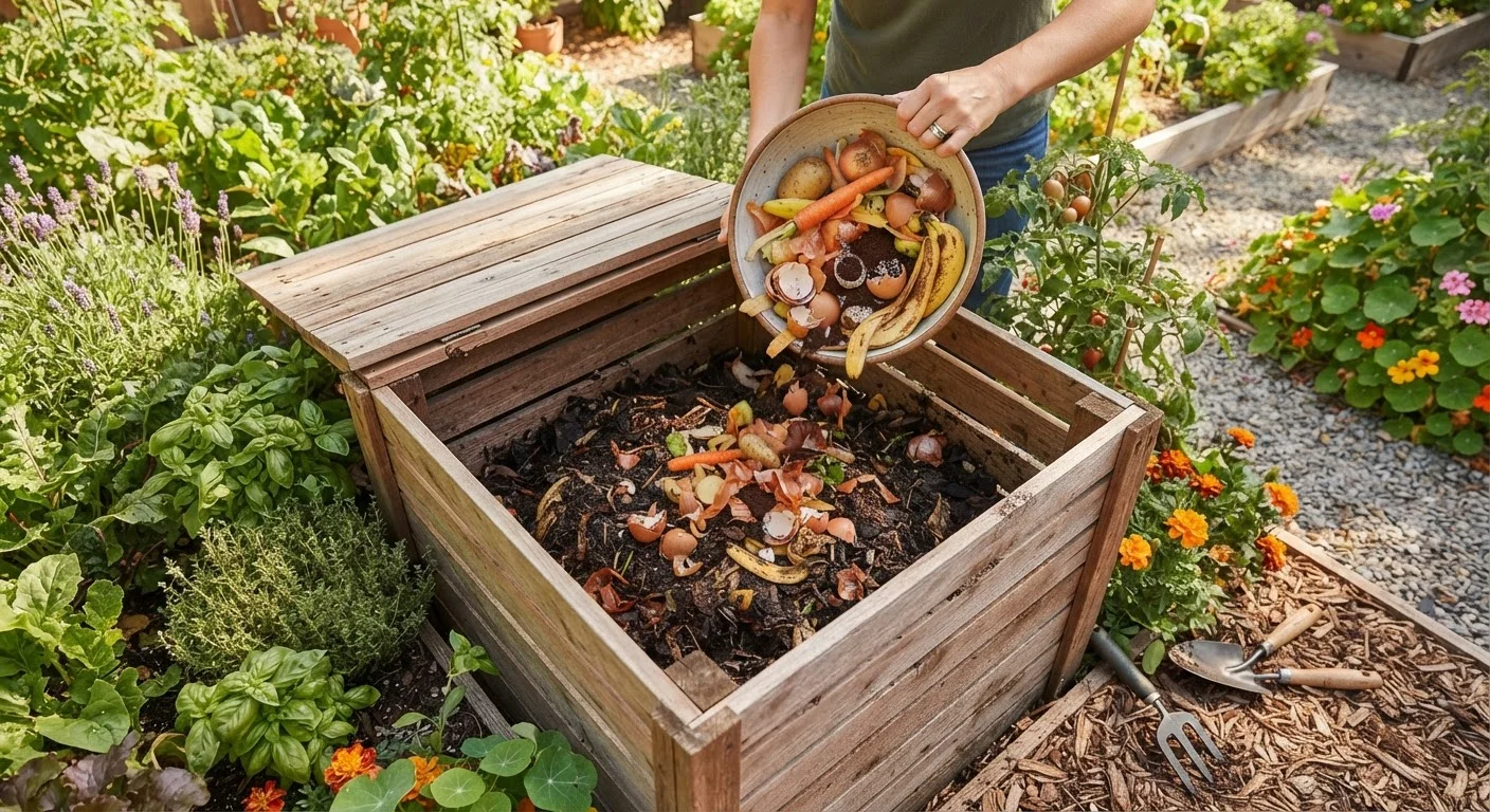 Composting at Home: Turning Kitchen Scraps Into Garden Gold