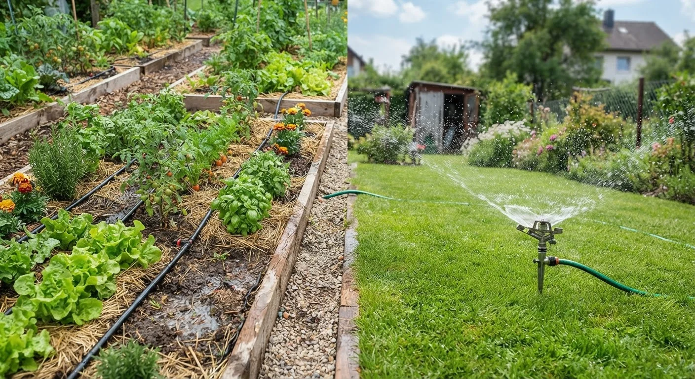 Drip Irrigation vs. Sprinklers: Choosing the Right Watering System