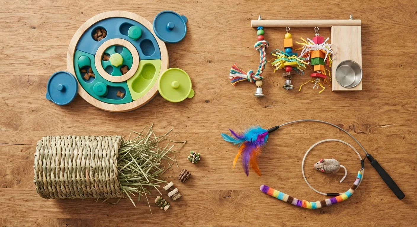 Enrichment Activities That Match How Different Pets Actually Think