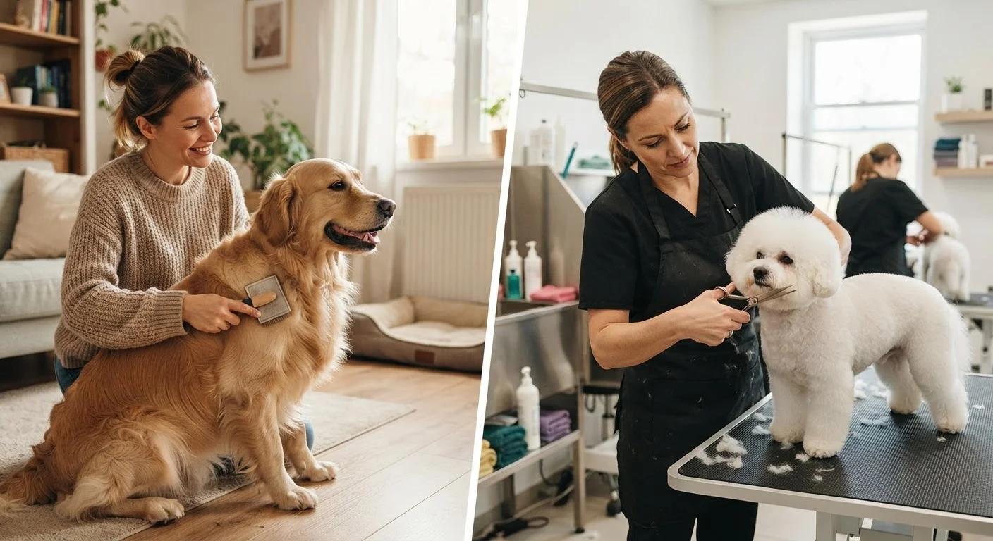 Home Grooming vs. Professional Grooming: Weighing the Trade-Offs