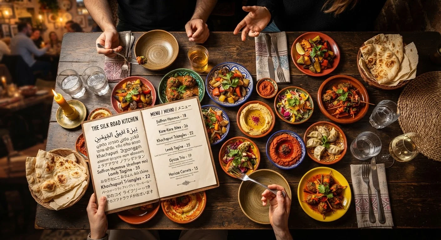 Navigating a Restaurant Menu in an Unfamiliar Cuisine