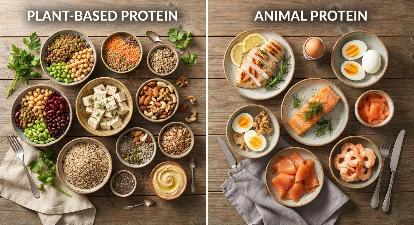 Plant-Based Protein vs. Animal Protein: A Nutritional Comparison