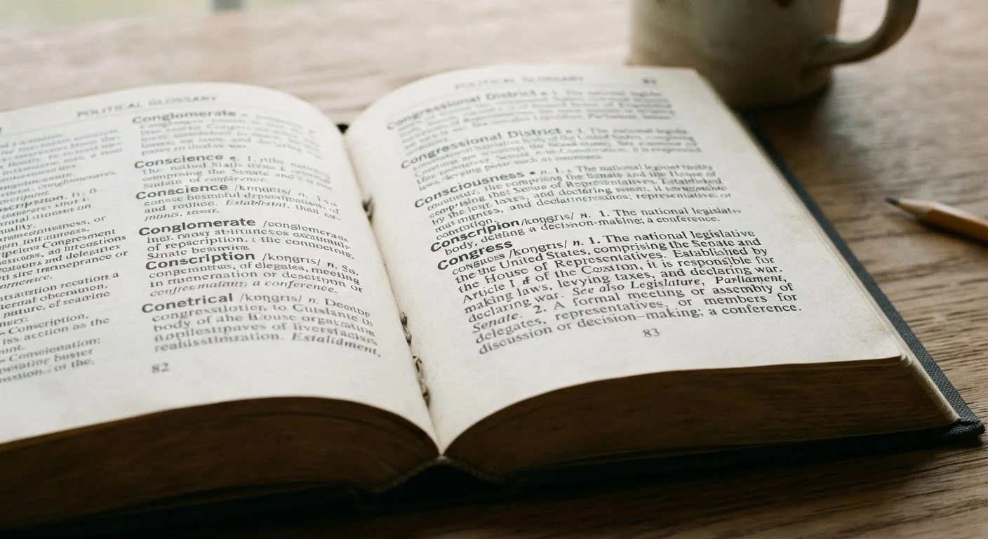 Political Terminology Americans Encounter Most—and What the Terms Actually Mean