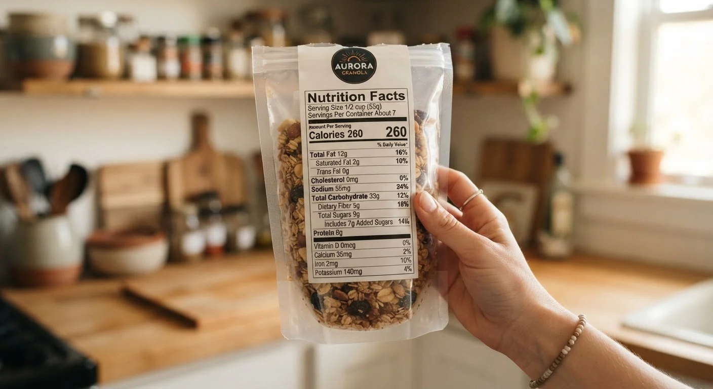 Reading a Nutrition Facts Label Without Getting Confused