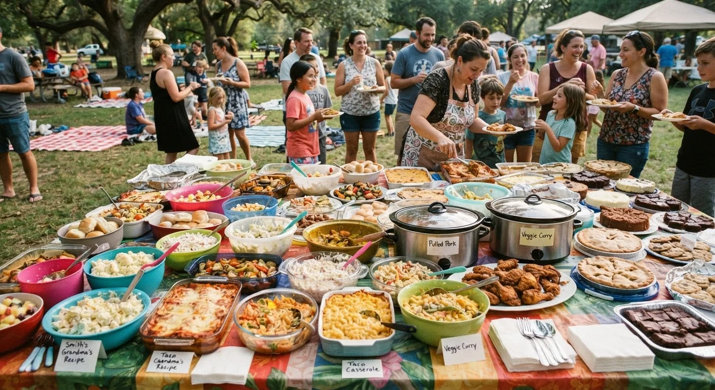 The Potluck's Place in American Social Life