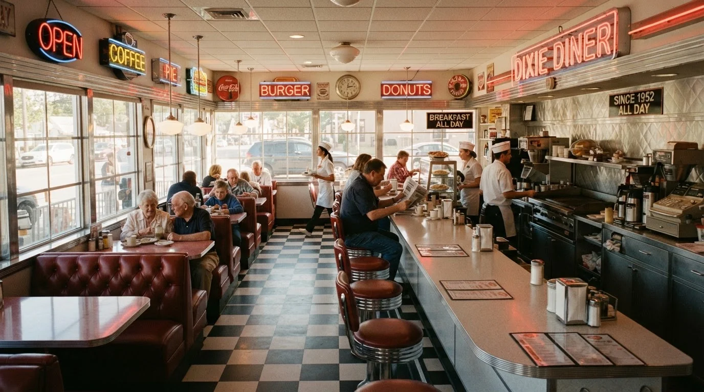 The Social Architecture of the American Diner