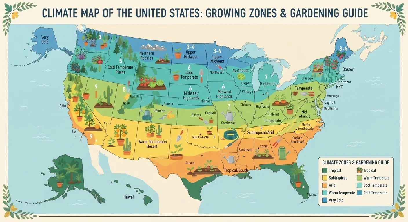 USDA Hardiness Zones Explained: What They Mean for Your Garden