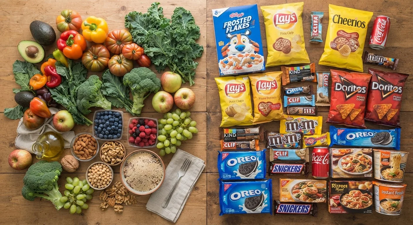 Whole Foods vs. Processed Foods: Understanding the Spectrum